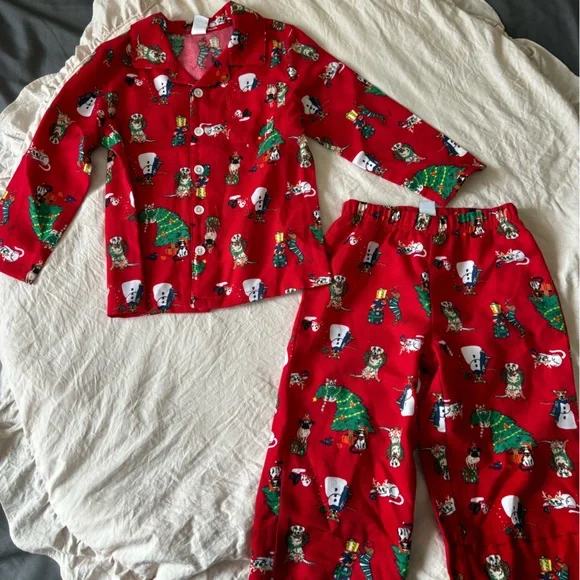 toddler christmas pajamas